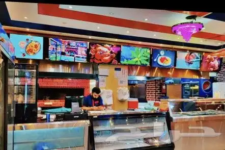 شاشات العرض في المطاعم والكافيهات تصميم منيو واصناف لشاشات 0