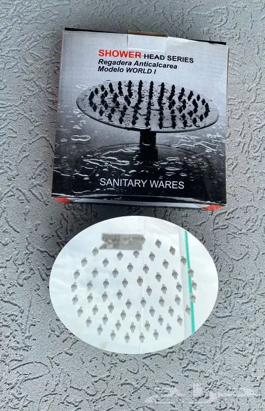 راس دوش مطري ستلستيل مع مخرج سيليكون 1