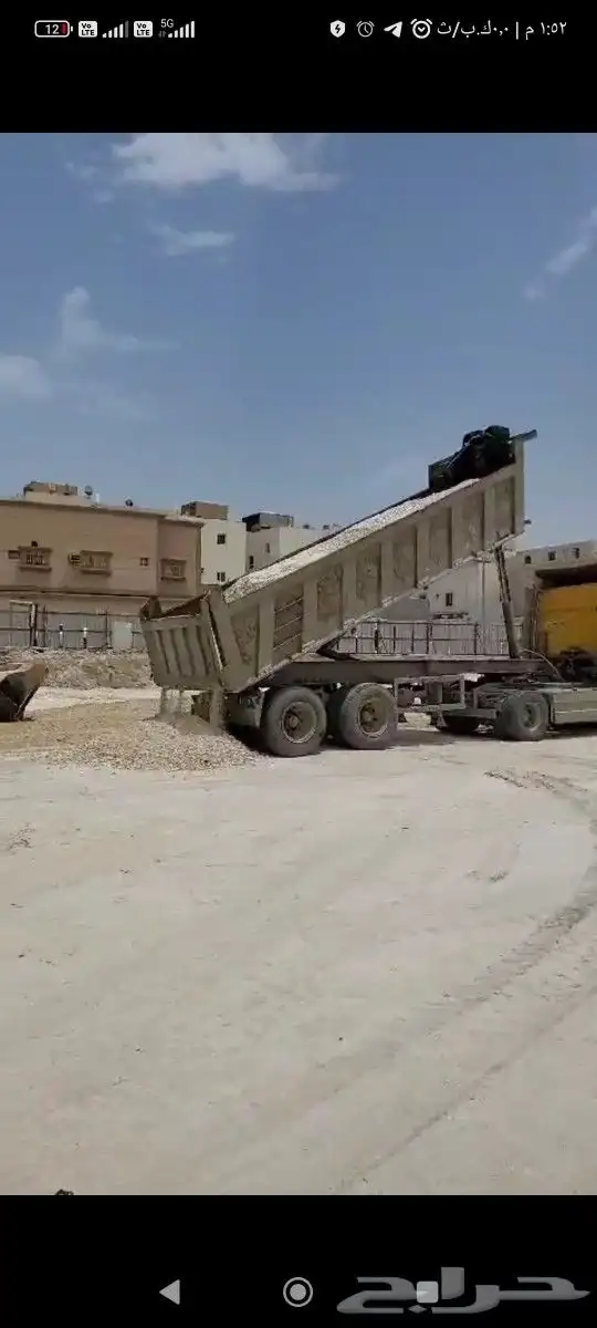 جفر الاراضي الرمليه والصخريه وتوريد حجر وبسكورس بكل المقاسات 5
