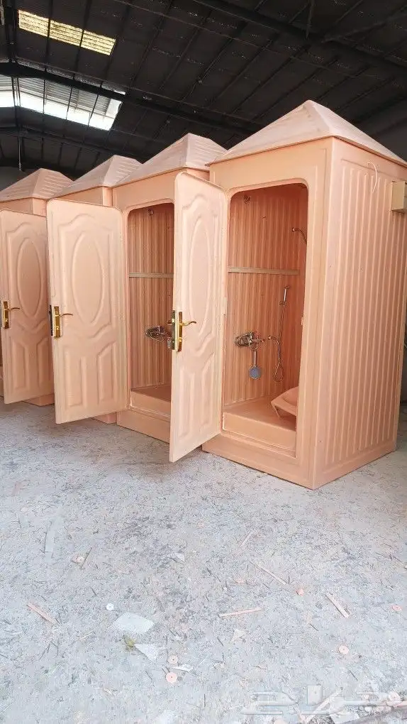 دورات مياه متنقله عربي افرنجي حمامات متنقله متكامله بجميع اغ 5