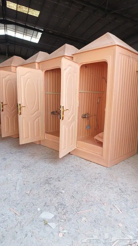 دورات مياه متنقله عربي افرنجي حمامات متنقله متكامله بجميع اغ 1