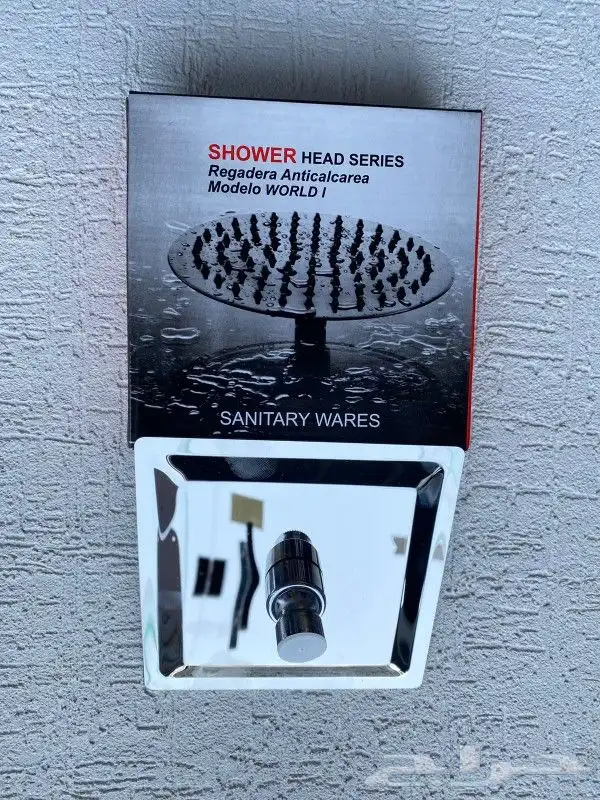 راس دوش مطري ستلستيل مع مخرج سيليكون 5