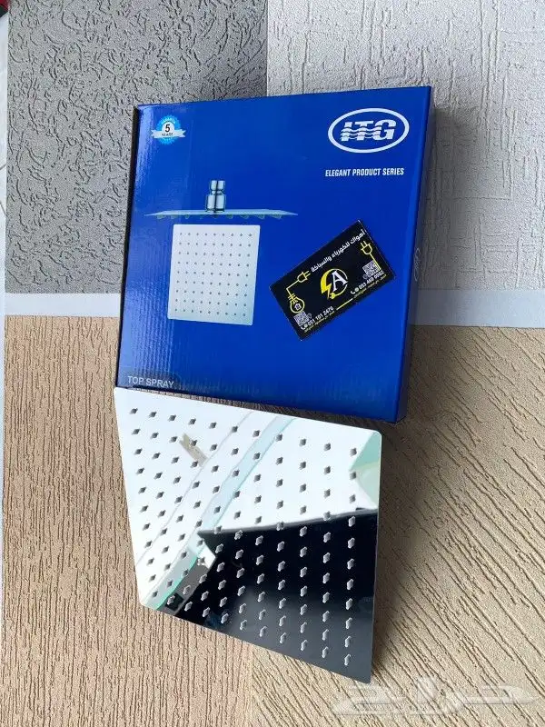 راس دوش مطري ستلستيل مع مخرج سيليكون 3