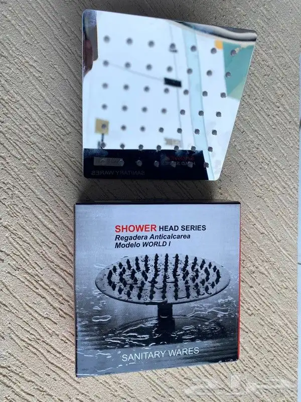 راس دوش مطري ستلستيل مع مخرج سيليكون 4