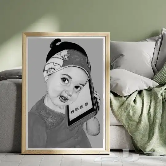 رسم لوحات شخصية( بورتريه ) 6