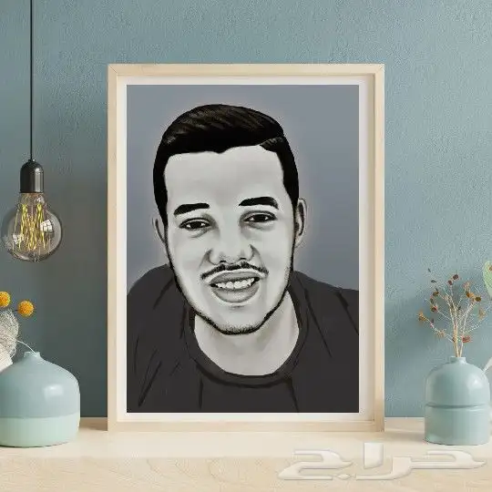 رسم لوحات شخصية( بورتريه ) 3