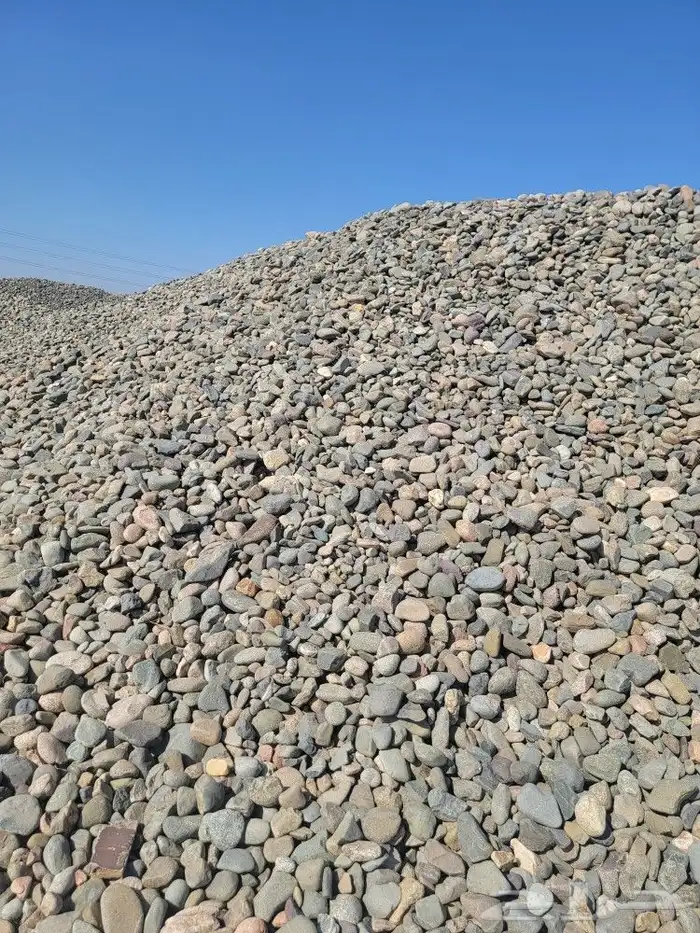 حجر نهري بجميع احجامها 4