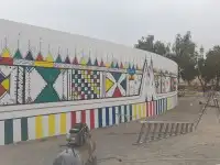 رسام قط عسيري مناظر طبيعية جرافية 16
