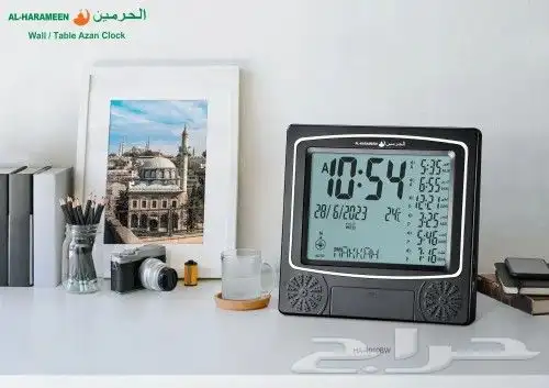 ساعة الحرمين المكتبية والحائط والطاولة منتجات حديثة 7