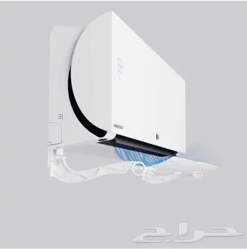 موزع موجه حاجز مصد عاكس مانع غطاء هواء مكيف الاسبليت 2