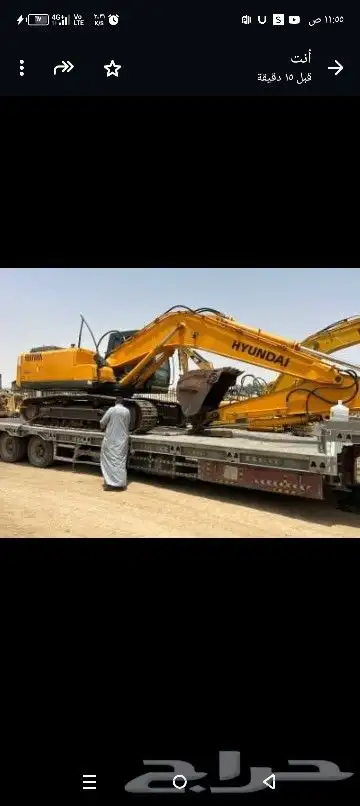معدات ثقيلة للإيجار في منطقة الباحة وضواحيها 0