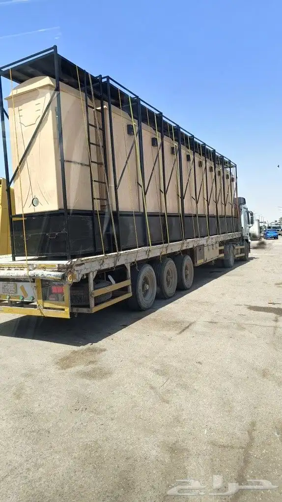 دورات مياه متنقله حمامات متنقله عربي افرنجي متكامله بجميع اغ 3