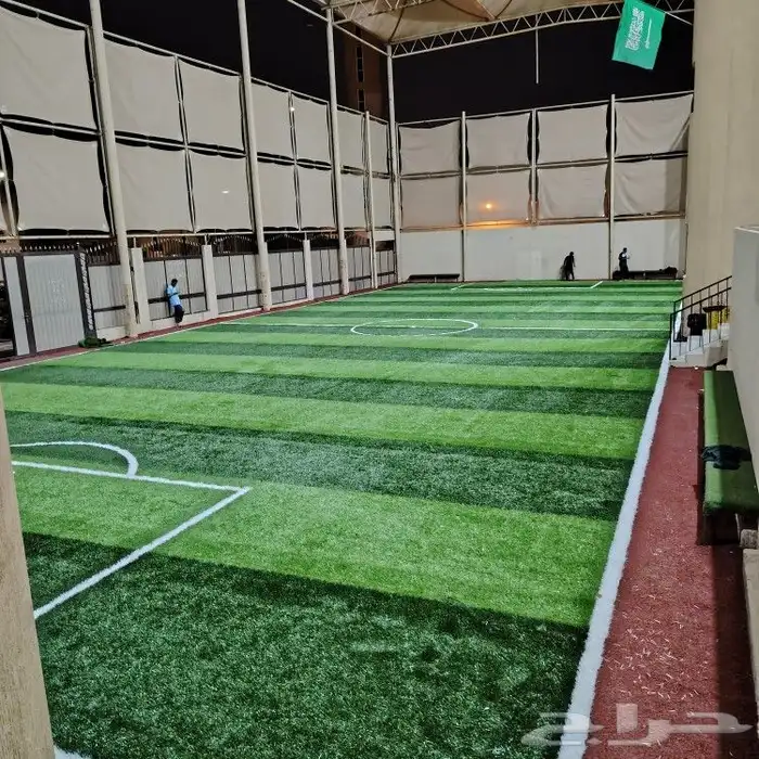 تنسيق حدائق تيل وملاعب المهندس ابو جنات 3
