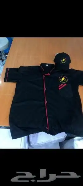 الزي الموحد تفصيل تطريز قميص الشيف مريله سديري سكراب 36