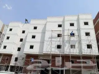 لياسه ملونه وكسر رخام اسباني ولياسه عادية وجرافيت 11