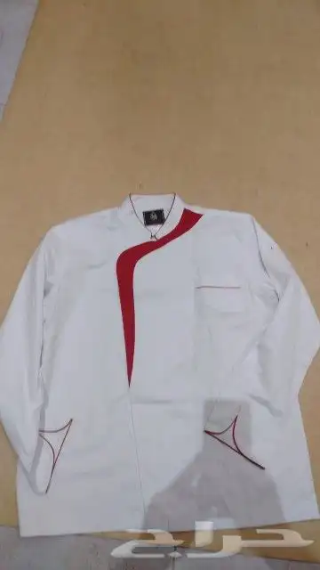 الزي الموحد تفصيل تطريز قميص الشيف مريله سديري سكراب 31