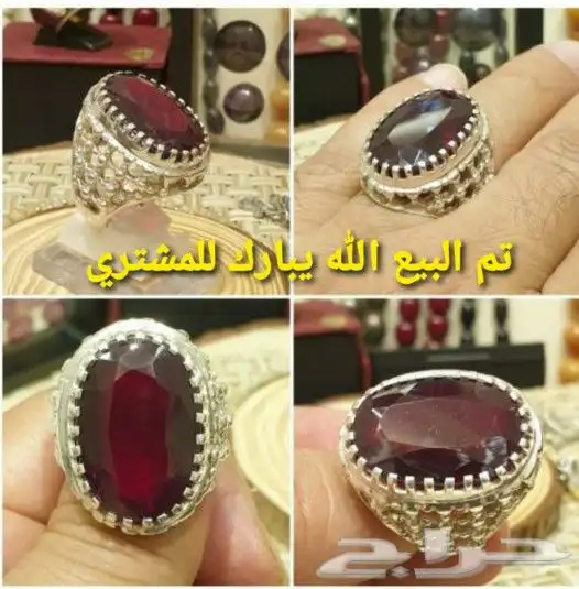 خاتم فيروز نيشابوري قبه فاخر ولون مميز 15