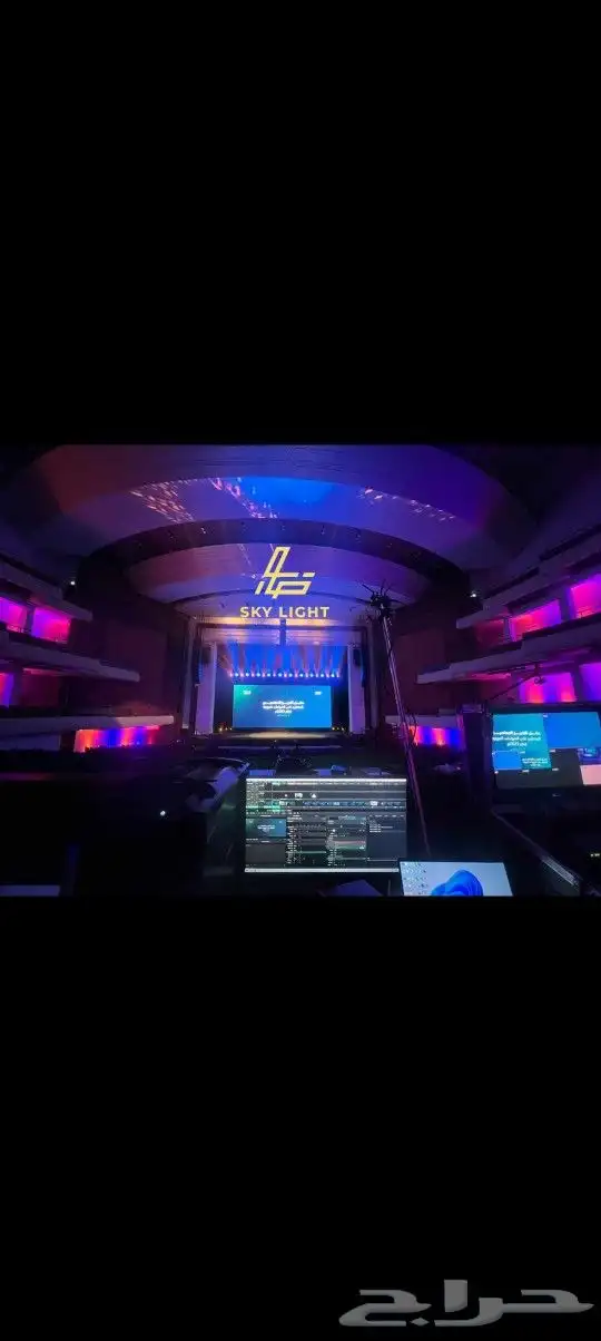 شاشات واضاءه للإيجار في الرياض وخارج الرياض 0