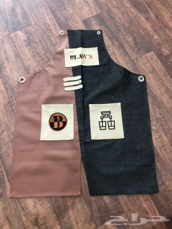 الزي الموحد تفصيل تطريز قميص الشيف مريله سديري سكراب 32