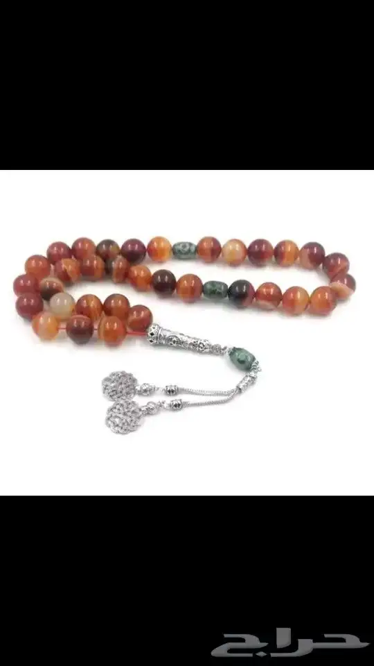 سبحة عقيق طبيعي ( Brazil ) 3