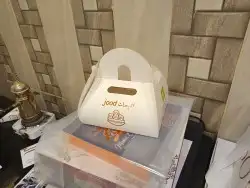 مطبوعات استكر شفاف شرائط بوكسات أكواب أكياس 6
