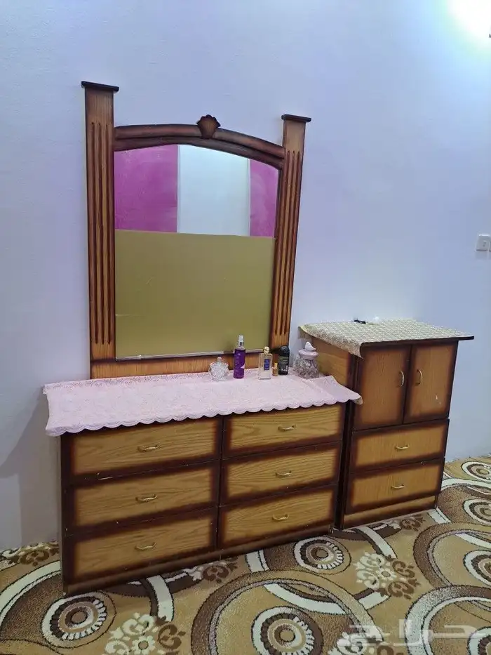 غرفة نوم سنديان 6 قطع 2