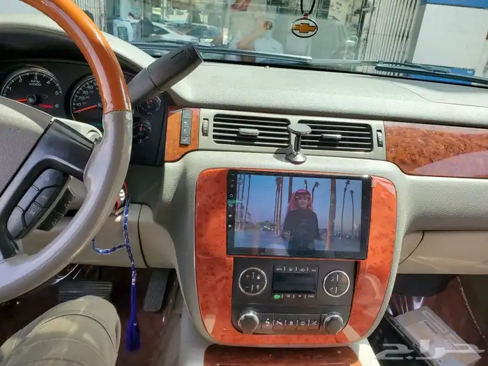 شاشه جمس _تاهو 2007 إلى 2014 بنظام آبل كار بلاي واندرويد 11
