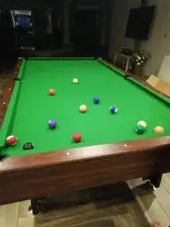 بلياردو 9.8.7 قدم وألعاب تنس هوكي فرفيره وألعاب 3ب1 بطاولة 0