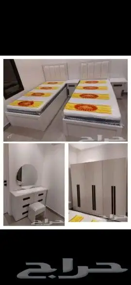 غرف نوم نفرين جديده 1800ريال 26