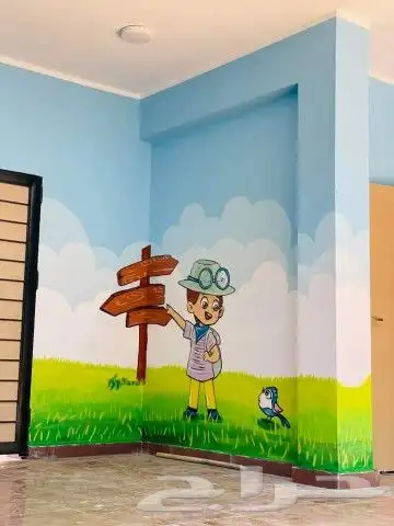 رسام للتواصل رسم مدارس وروضه أطفال 2