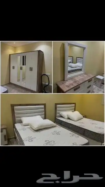 غرف نوم نفرين جديده 1800ريال 16