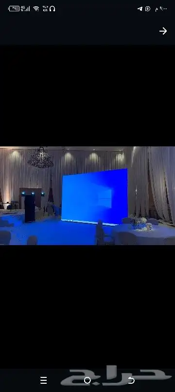 شاشات عرض للايجار شاشات عملاقه 4