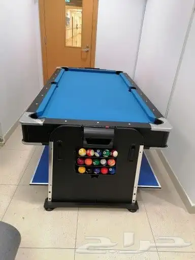بلياردو 9.8.7 قدم وألعاب تنس هوكي فرفيره وألعاب 3ب1 بطاولة 15