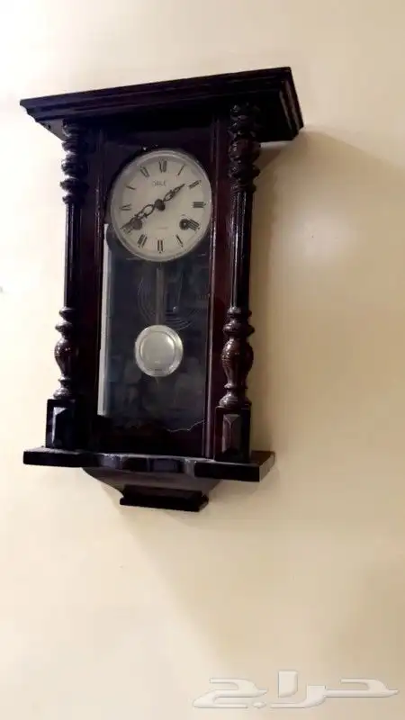 ساعة حائط بندول صناعة اوروبيه 0