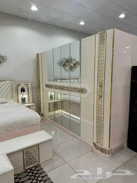 غرف نوم جديدة بالكرتون دولاب 8 6 درفات فخمة وأنيقة 30