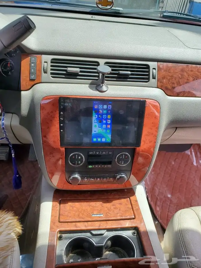 شاشه جمس _تاهو 2007 إلى 2014 بنظام آبل كار بلاي واندرويد 12