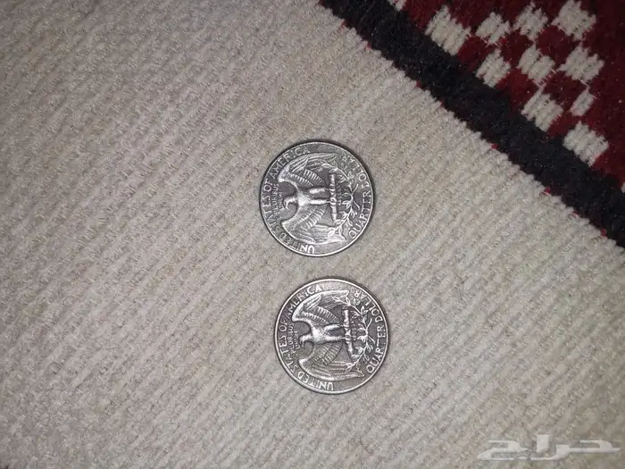 للبيع عملات معدنية قديمة بحريني وامريكي 1