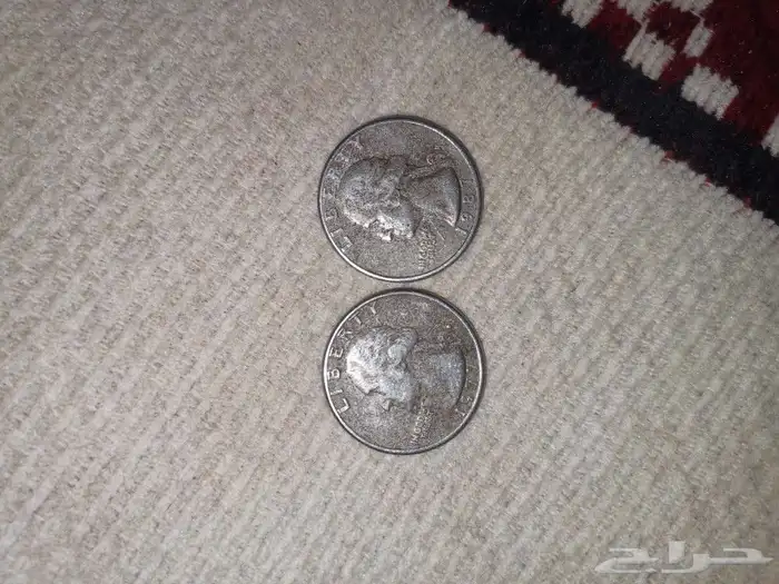 للبيع عملات معدنية قديمة بحريني وامريكي 2