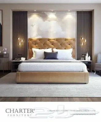 ديكور خلفيه سرير 8