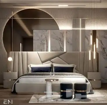 ديكور خلفيه سرير 7