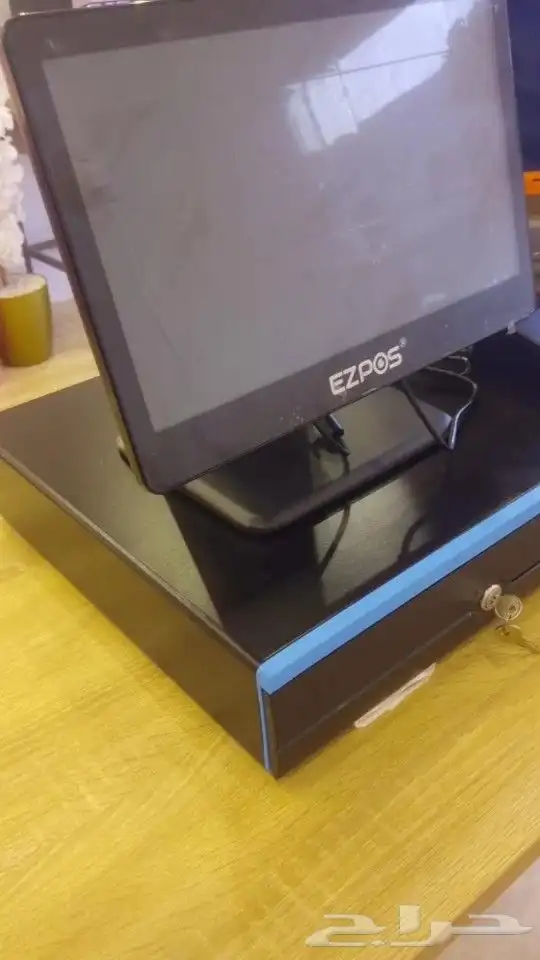 جهاز كاشير كامل مع نظام تموينات مطاعم مقاهي مغاسل 4