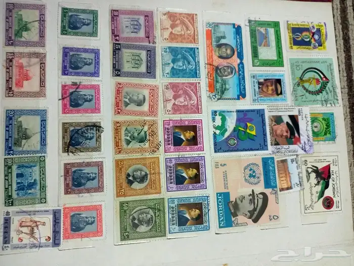 طوابع بريديه متنوعه 6