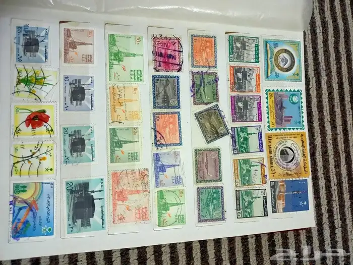 طوابع بريديه متنوعه 2
