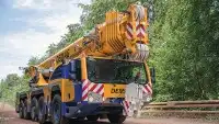 كرينات وروافع شوكيه لوح Forklift cranes for rent 0