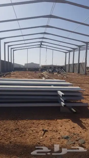 إنشاء هياكل معدنية ومخازن ومستودعات هناجر ساندوتش بانل 11