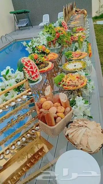 بوفية مفتوح وكوفي بريك للحفلات الخارجية والمناسبات 2