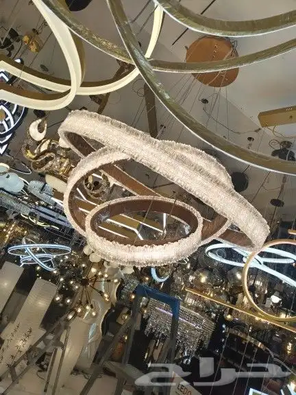 ثريات نجف كرستال مودرن صالات مقلطات مطابخ مجالس 9