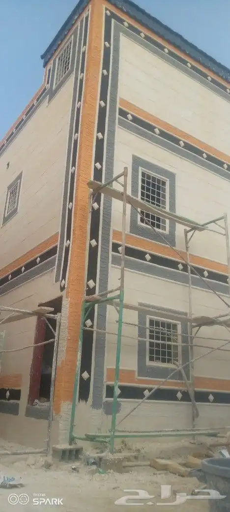 لياسه ملونه ديكورات خارجيه بطحى الرياض تطعيمات حزامات 17