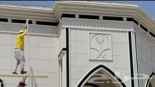 لياسه ملونه شبيه الحجر وديكورات خارجيه 25