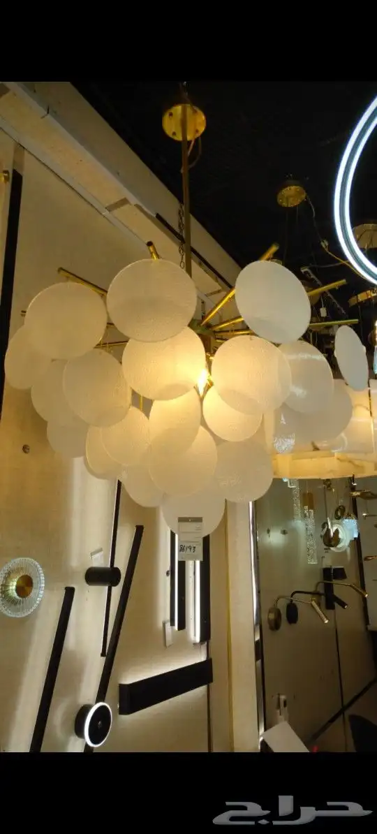 ثريات نجف كرستال مودرن صالات مقلطات مطابخ مجالس 1